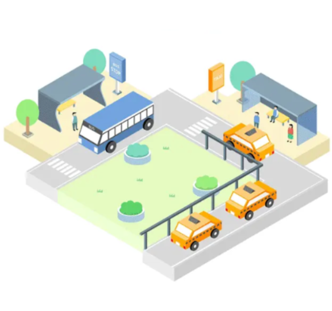 Wencheng Bus Fully Covering Mobile Payment: People Can Pay for the Fare with a Mobile Phone.