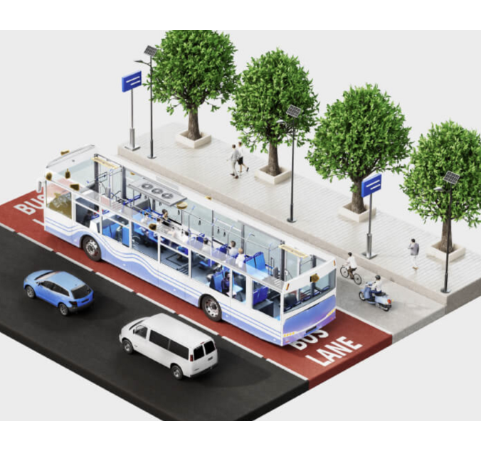 Promoting Smart Buses and Launching the Golong On-board Bus Validator!