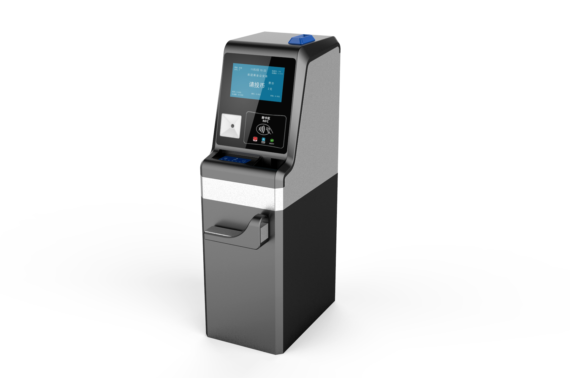 Automatic Bus Farebox System | Smart Fare Collection Device