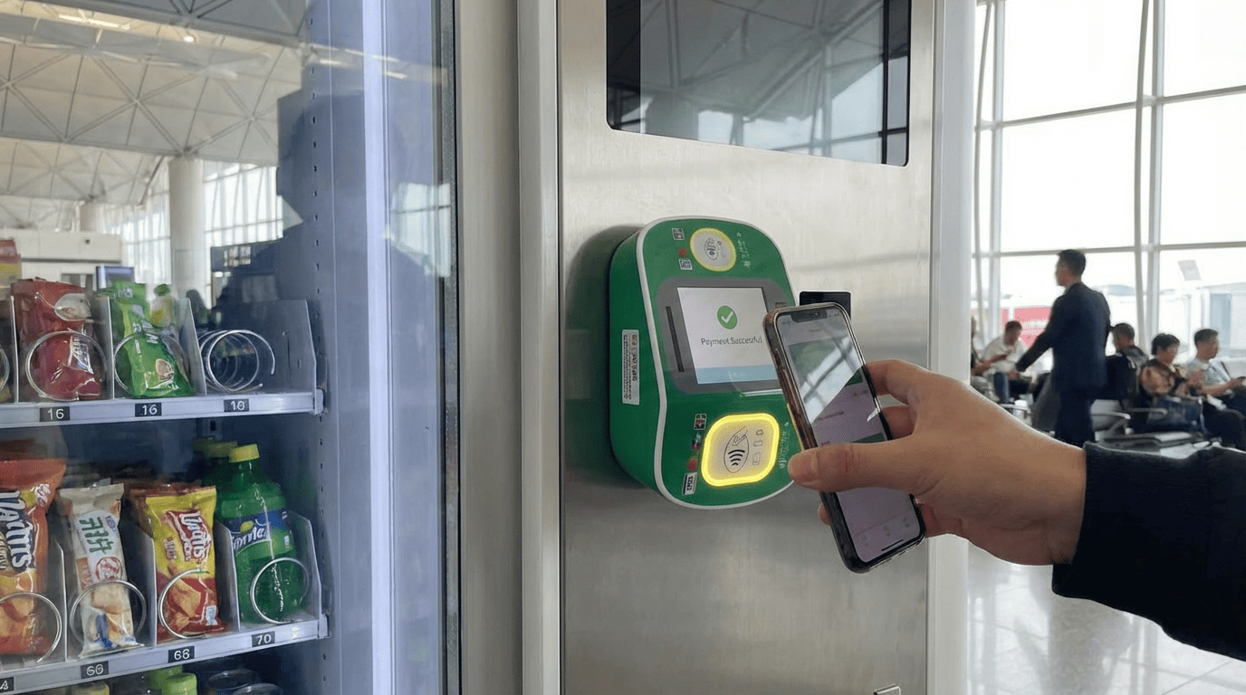 vending machine credit card reader