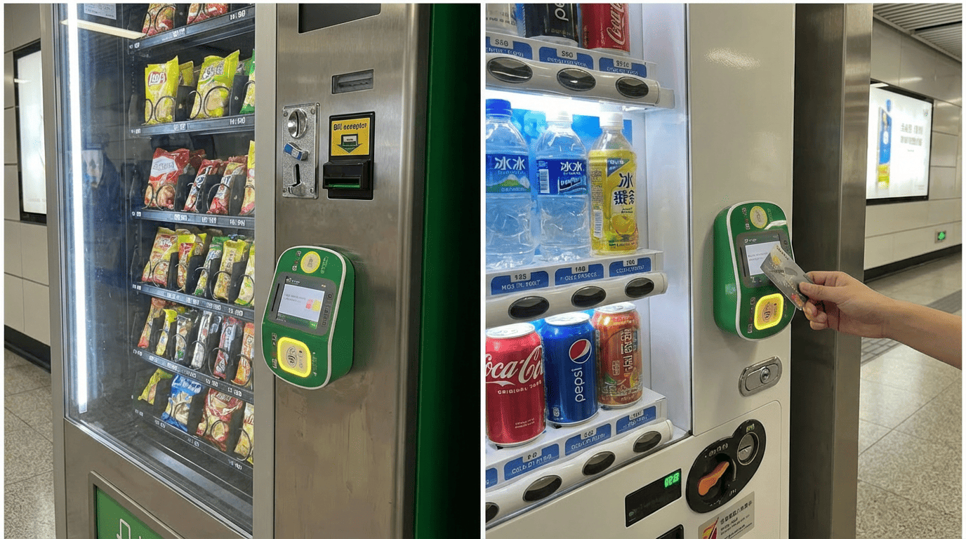 vending machine credit card reader